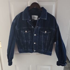 Agolde Dark Blue Denim Jacket